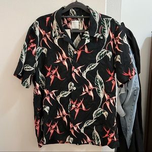 Sandro Silk Button Down